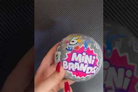 Unboxing Mini Brands 5 Surprise 😮 #unboxing #mystery