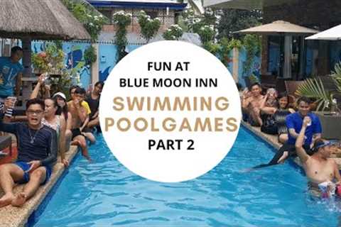 TRY THIS SWIMMING POOL GAME..! IT'S SUPER FUN - AT BLUE MOON INN PART 2