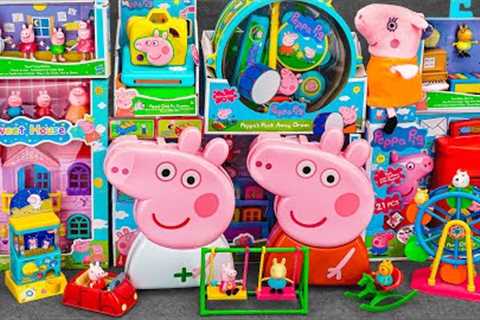 Peppa Pig Toys Unboxing Asmr | 80 Minutes Asmr Unboxing With Peppa Pig ReVew | Family Home Combo Toy