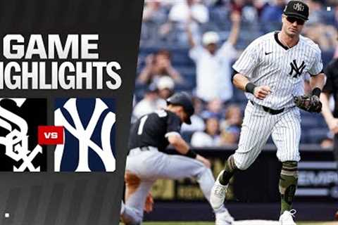 White Sox vs. Yankees Game Highlights (5/19/24) | MLB Highlights