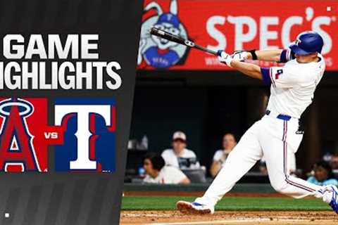 Angels vs. Rangers Game Highlights (5/18/24) | MLB Highlights