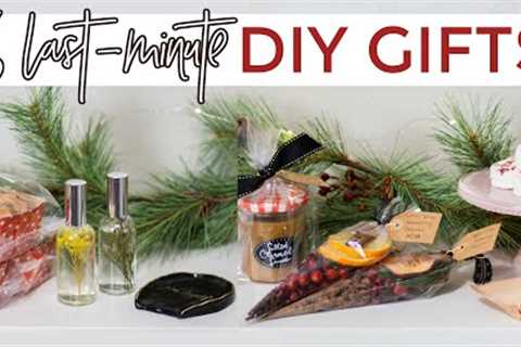 6 LAST-MINUTE HANDMADE CHRISTMAS GIFTS 2020 | DIY GIFT IDEAS FOR CHRISTMAS | Justine Marie