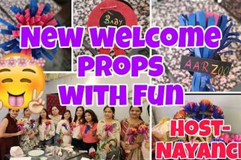 Kitty Party 🥳 || Welcome props and gifts 🎁|| Fun with Friends