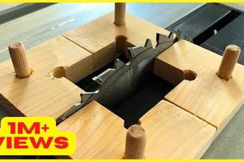 5 top brilliant ideas for every workshop // #woodworking  #jig #workshop #top