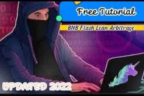 CRYPTO TUTORIAL ON BNB FREE FLASH LOANS ARBITRAGE.