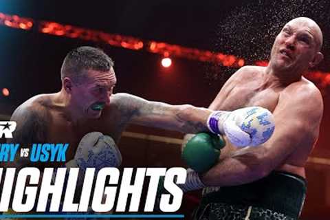 Oleksandr Usyk DECISIONS Tyson Fury To Become Undisputed | FIGHT HIGHLIGHTS
