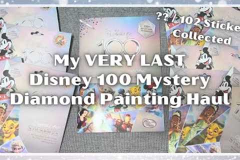 My LAST Disney Blind Box/Mystery Diamond Painting Sticker Unboxing &amp; Haul - ?? of 102 Collected!