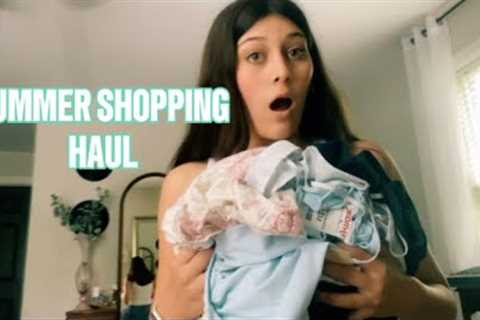 Summer shopping haul!!