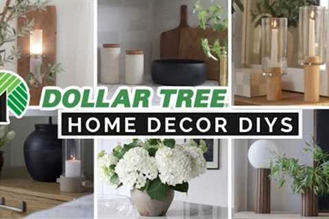TOP 20 DIY DOLLAR TREE HOME DECOR PROJECTS | HIGH END, EASY &amp; NOT CHEESY