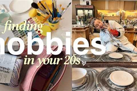 trying new hobbies in my 20s -- a wholesome vlog ツ