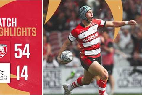 Highlights | Gloucester Rugby v Newcastle Falcons