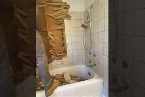 Full DIY bathroom remodel. Everything we’ve done so far! #diy