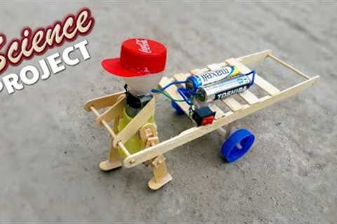 How to make simple walking robot | Science Project | DIY Mini Walking robot