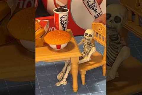 Here’s part two of Mr.Bones opening Mini Brands KFC! #unboxing #minis #mrbones #minibrands