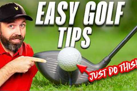 Best simple golf tips for beginners &amp; high handicappers!
