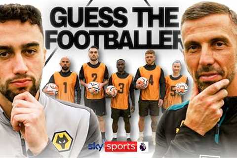 GUESS THE FOOTBALLER with Gary O'Neil &amp; Max Kilman | Pick The Pro with Wolves