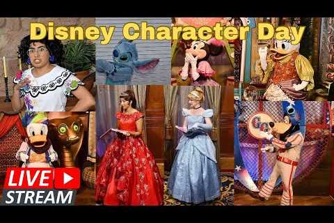 🔴 Live - Disney Character Day in Magic Kingdom -  Walt Disney World  5.21.2024