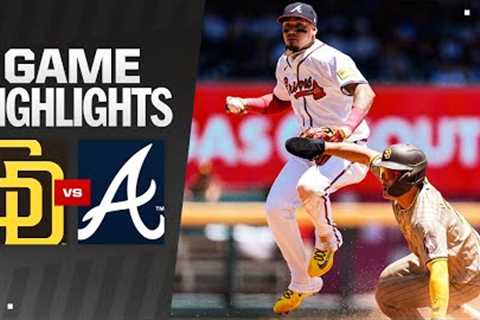Padres vs. Braves Game 1 Highlights (5/20/24) | MLB Highlights