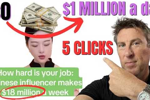 JUST 5 CLICKS Making Money Online in 2024 &amp; GET RICH in days! (Step by Step) No LOANS