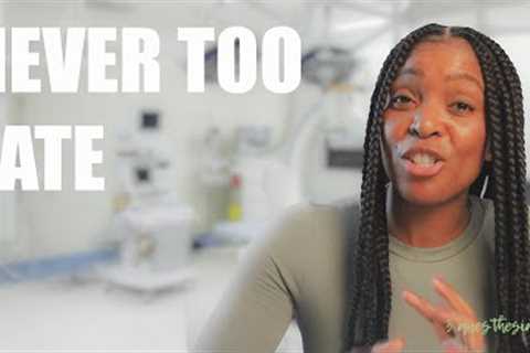 How you CAN do medicine as a second career