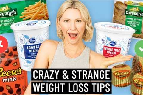 Weight Loss Hacks that You Can ACTUALLY Do (You WON’T Hate Your Life…)