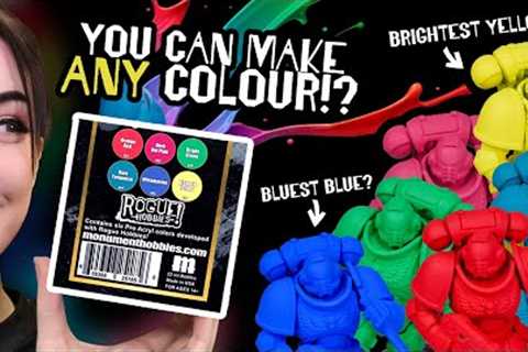 The Ultimate Guide to The NEW Rogue Hobbies Pro Acryl Signature Series Paint Set!