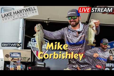 Mike Corbishley 0n Brushpile Fishing-Lake Hartwell-The NPFL-Forward Facing Sonar-Summer Patterns