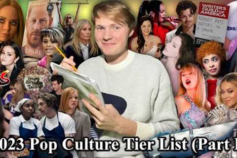 Ranking 2023 Pop Culture (Part One)