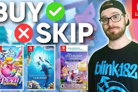 BUY OR SKIP?? THESE BRAND NEW COZY NINTENDO SWITCH GAMES!!