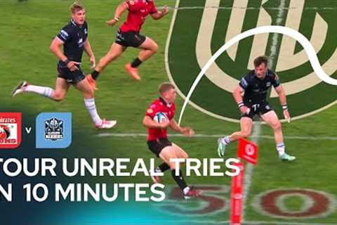 14 man Emirates Lions let loose with unbelievable 10 minutes of play