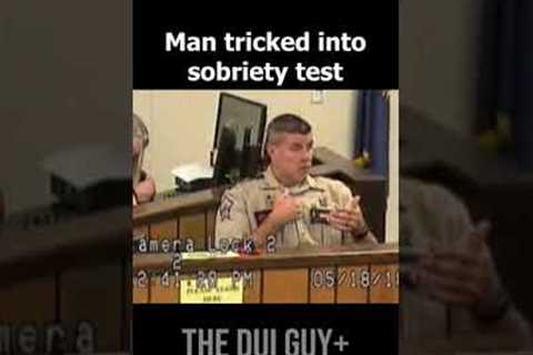 DUI Attorney Slams Cop On Stand Cop Who Tricked Client Into Sobriety Test