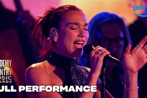 Chris Stapleton and Dua Lipa Perform Think I’m In Love With You” | 2024 ACM Awards | Prime Video