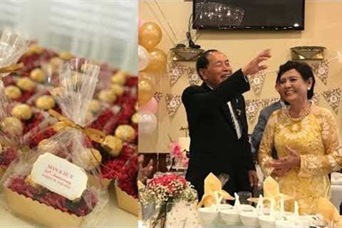 DIY Thank you gifts or party favors : 60th Wedding Anniversary