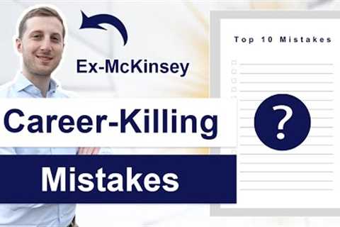 10 Career-Killing Mistakes Professionals Make (And How to Avoid Them)