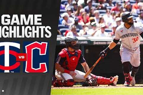 Twins vs. Guardians Game Highlights (5/19/24) | MLB Highlights