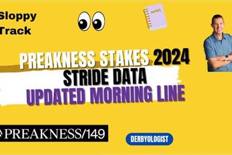 Preakness Stakes 2024 Stride Data