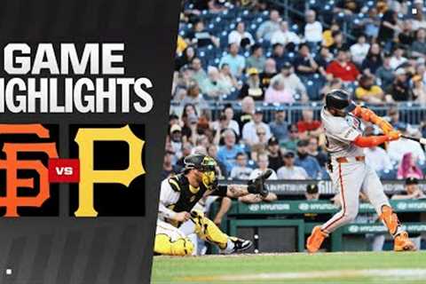 Giants vs. Pirates Game Highlights (5/21/24) | MLB Highlights