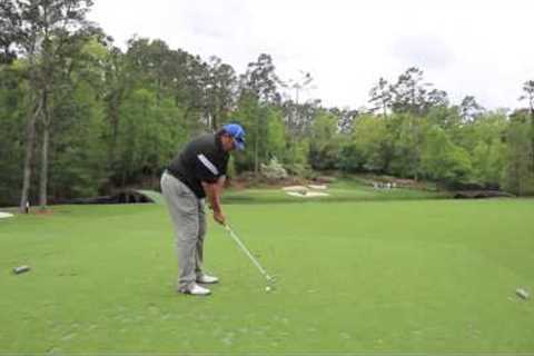 Worst tee shot ever at Augusta National's 12th hole