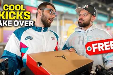 Going To Every COOL KICKS Store in 24 Hours and Buying 1 Sneaker!!