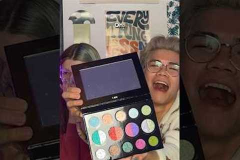 So dramatic over glitter… MAKEUP HAUL! #makeup #shorts #unboxing