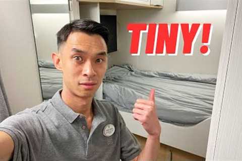 Seriously? The SMALLEST Crew Cabin Ever! | Icon Of The Seas