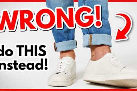 9 Ways You’re Wearing Pants WRONG! *how to fix*