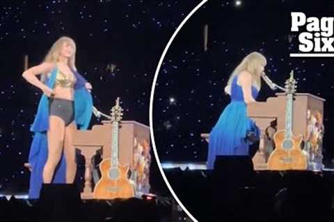 Taylor Swift handles mid-Eras Tour wardrobe malfunction like a total pro: ‘She’s so human’