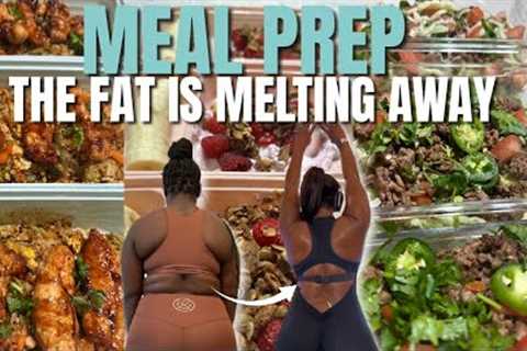 EASY MEAL PREP FOR WEIGHT LOSS! High protein to lose fat and build muscle!