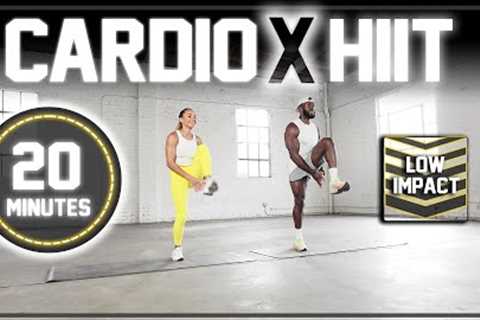 20 Minute LOW IMPACT Cardio-Hiit Workout [Full Body]