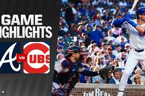 Braves vs. Cubs Game Highlights (5/22/24) | MLB Highlights