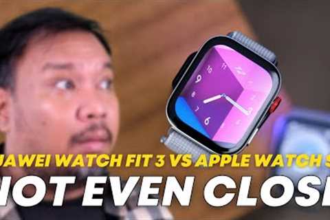 Apple gets crushed!! | HUAWEI WATCH FIT 3 VS Apple Watch SE