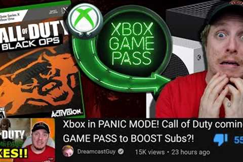 Microsoft Shutting Down Xbox? | Call of Duty Will DESTROY Xbox Game Pass According to DreamcastGuy