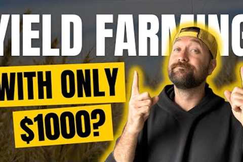Yield Farming with only $1000? Crypto Passive Income