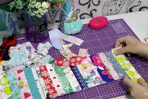 Fabric crafts, and DIY projects using fabric scraps.